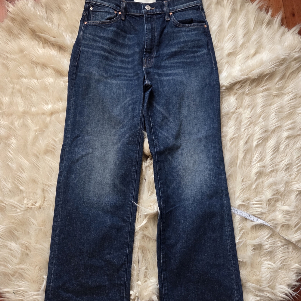 MOTHER Men's Relaxed Blue Jeans